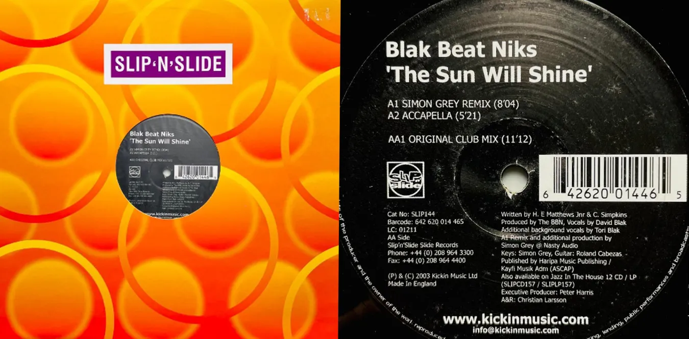 Blak Beat Niks – The Sun Will Shine